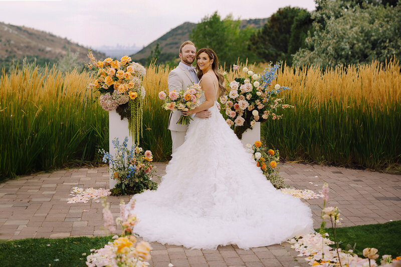 The Manor House Wedding Photographer Littleton Colorado CO Denver Best Timeless Film Luxury Estes Park Colorado Liz Osban Photography Same Sex Queer Colorful Mountain 23