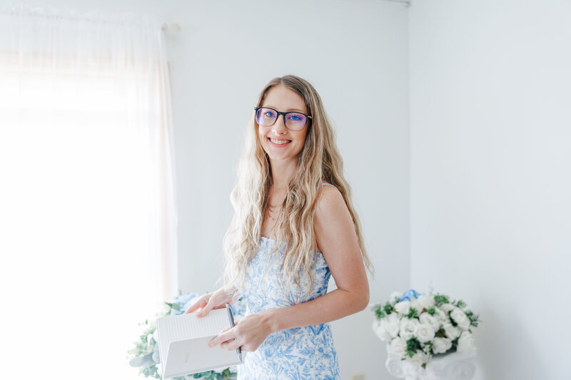 brand and showit website designer for wedding professionals