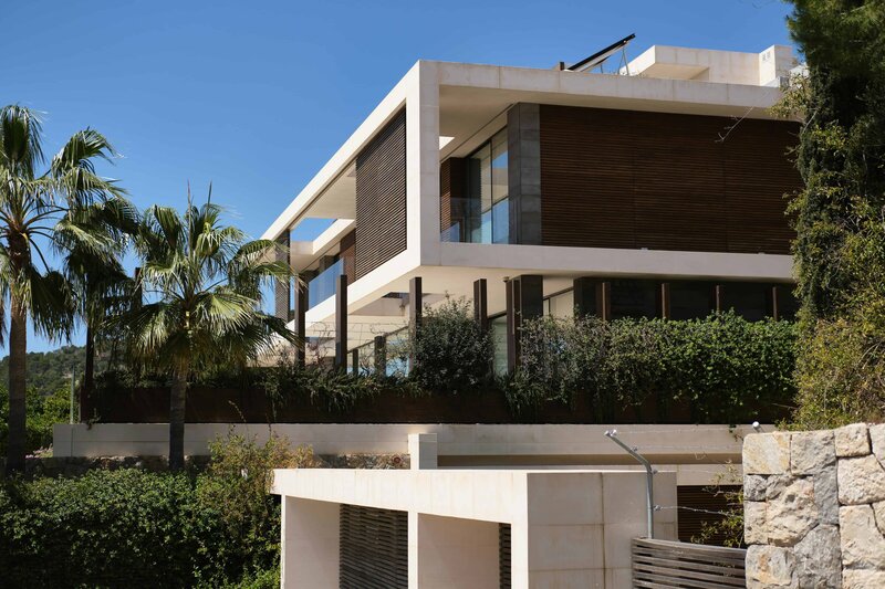 Natural tones used in residential interior