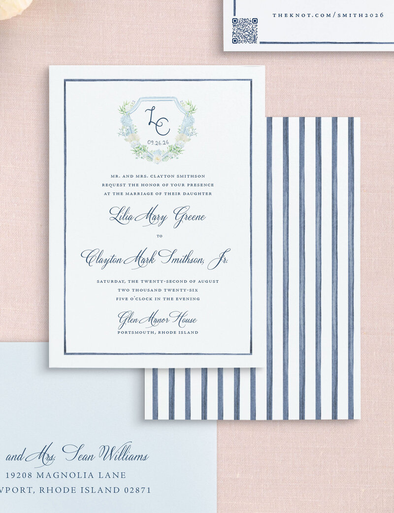 Watercolor-Crest-Invitation-Suite-Close