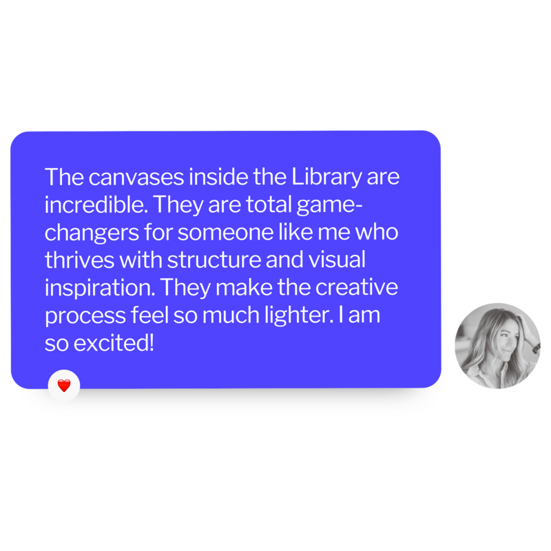 Showit Design Library - Showit Canvases for Designers, Showit Resources for Designers by With Grace and Gold - 1