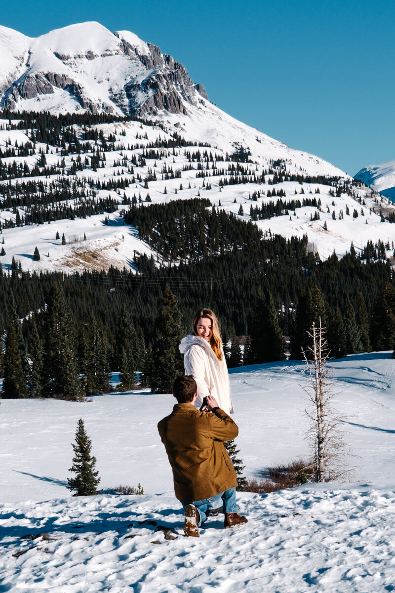 Proposal at 10,000 ft near Silverton, CO