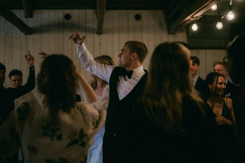Wedding photo of an Intimate  wedding reception  in Porvoo by photographer Hannika Gabrielsson