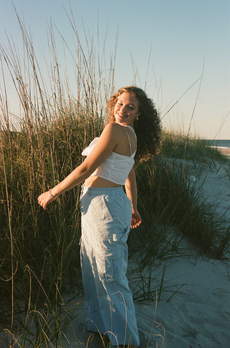 Film portrait photo