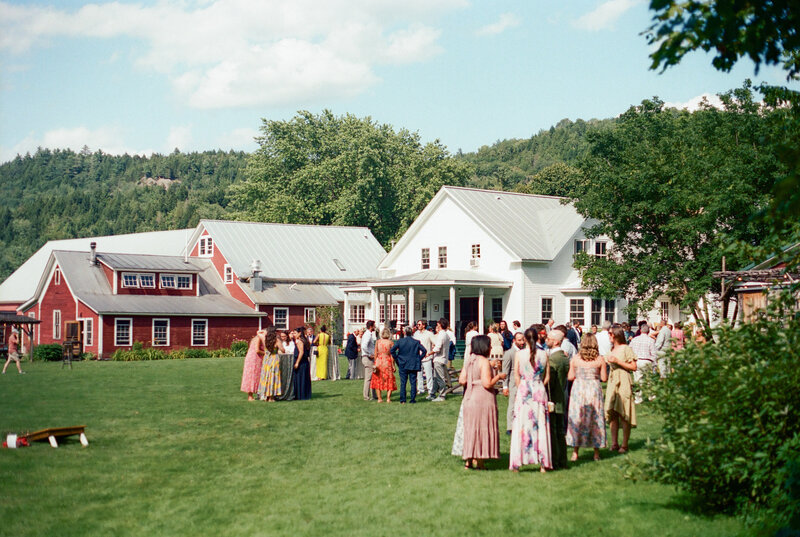 a vermont wedding at lareau farm in vermont