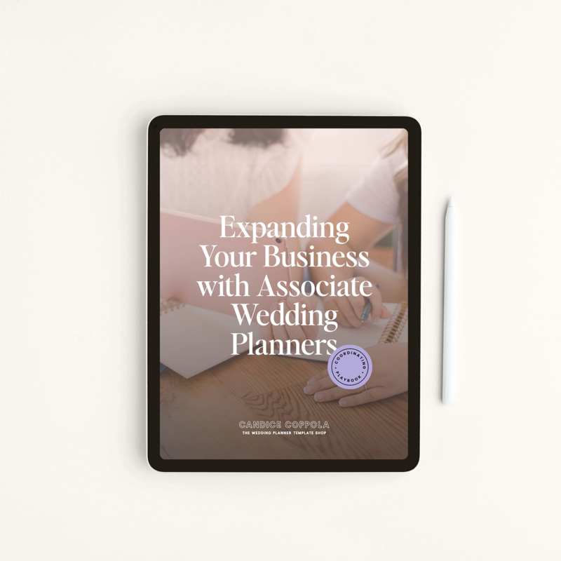 Expanding Your Business with Associate Wedding Planners