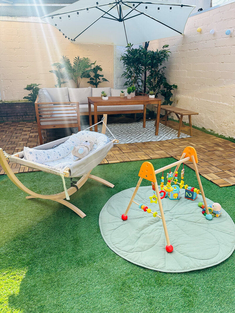 Babyspa im sommer