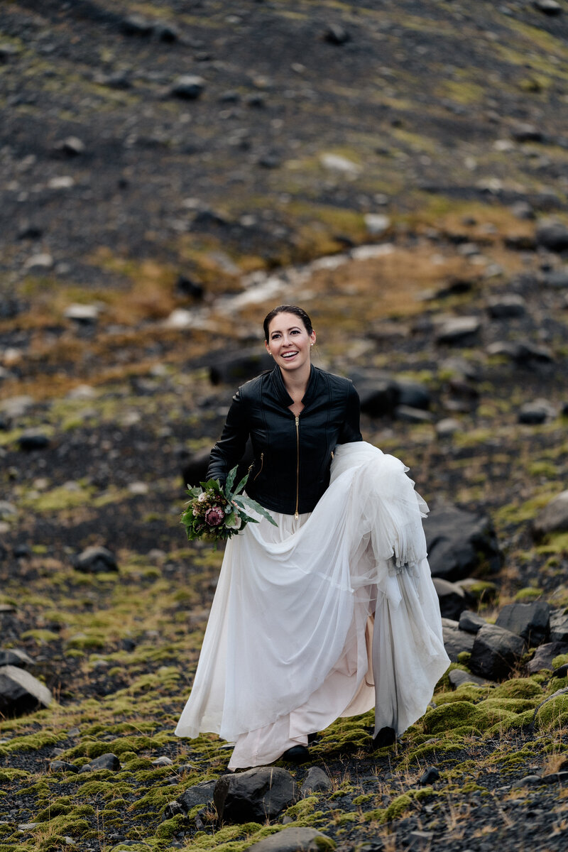 Iceland Elopement Adventure Wedding K&L-19