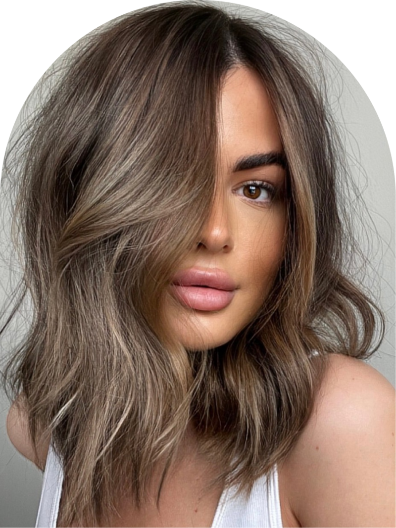 beautiful brunette blends