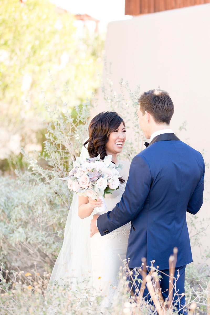 Blush Four Seasons Scottsdale Troon North Wedding | Amy & Jordan Photography