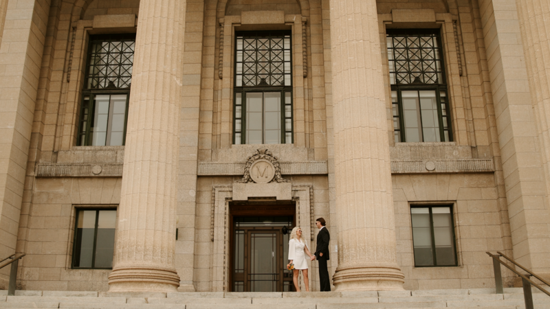 Winnipeg Elopement at Legislative Building