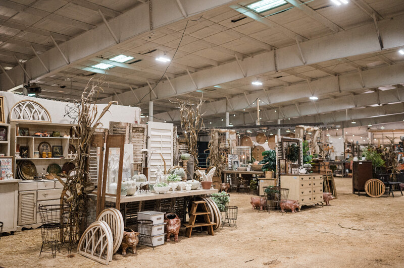 Arial View Vintage Market Hilliard OH