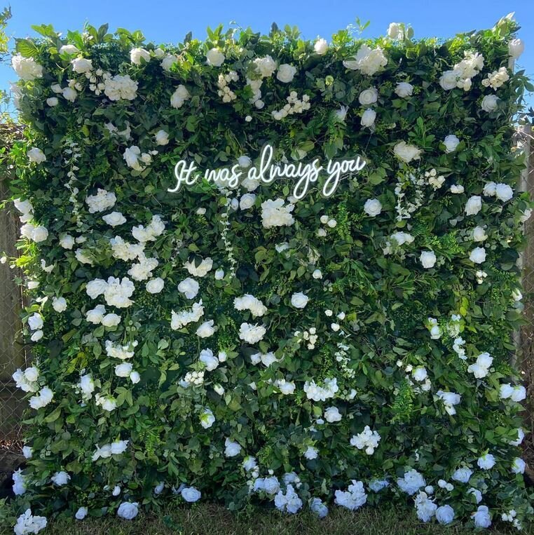 Flower wall 2-Rori Ranch Rentals