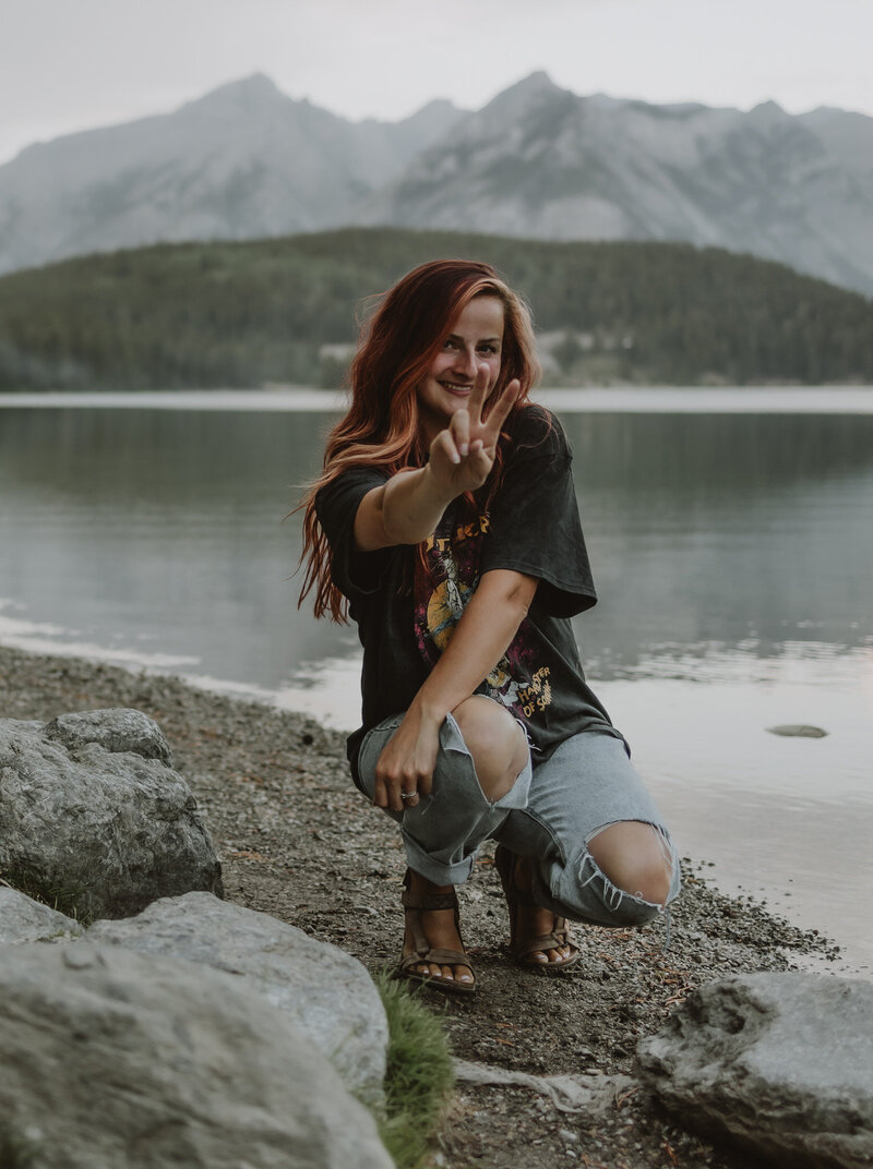 Alberta elopement photographer in banff