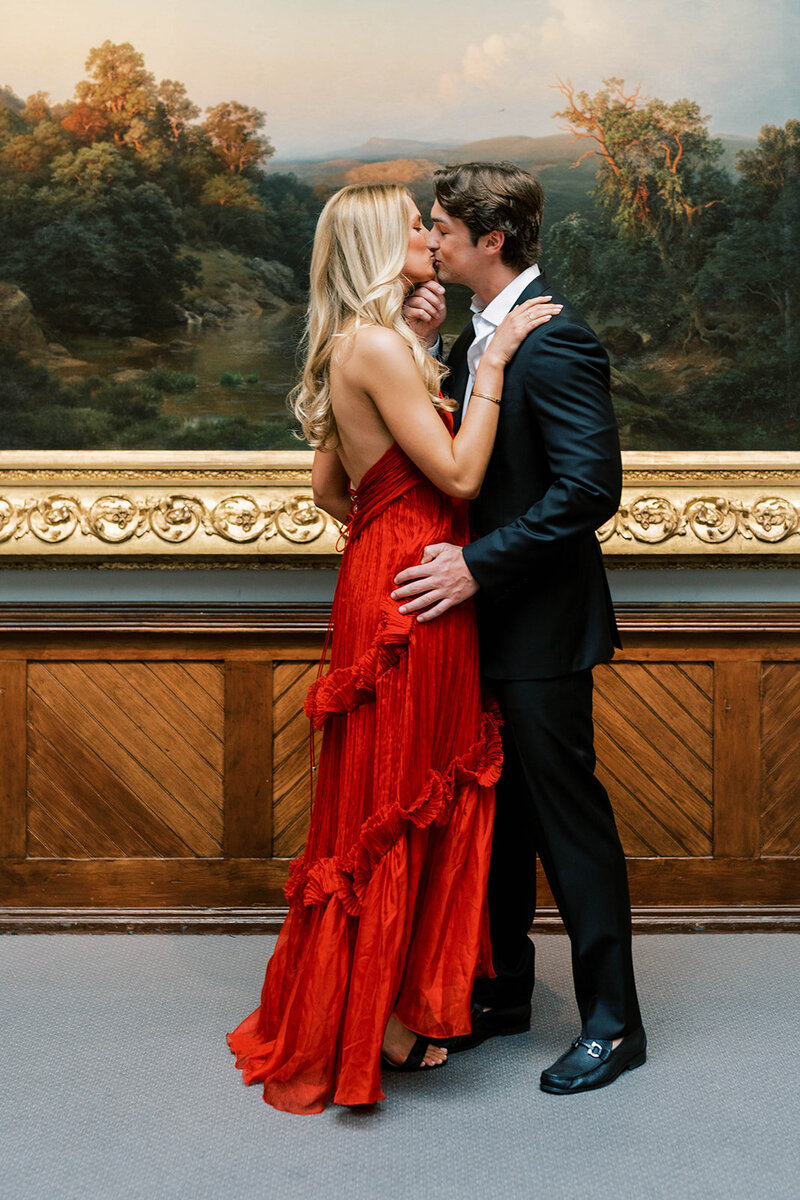 Fashionable and stylish black tie spring wedding with white roses and orchids, Berta wedding gown, and YSL bridal shoes at an Estate with French-inspired architecture and ambiance | Park Chateau Estate and Gardens | East Brunswick NJ | Denise Marie Photography | Editorial Wedding Photographer based in Philadelphia PA