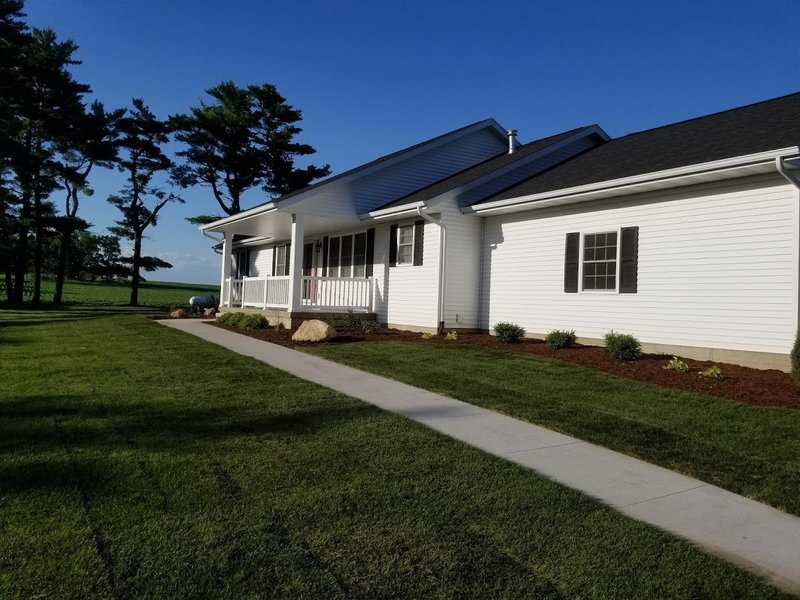 Fresh Laid Sod & new beds