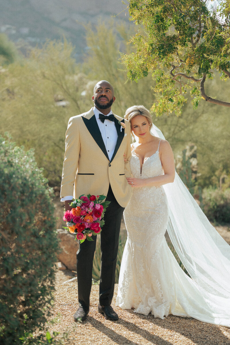 Lindsay + Jamin wedding at Sanctuary Camelback Mountain Resort, photo 29