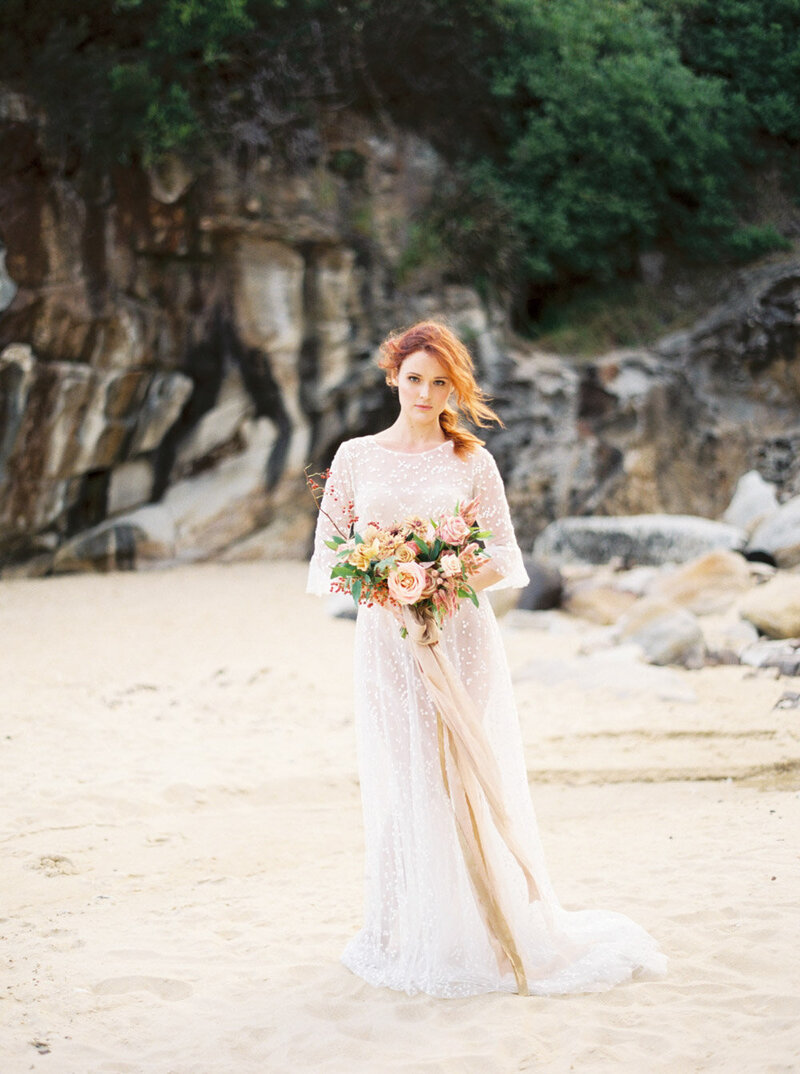 Sydney Fine Art Film Wedding Photographer Sheri McMahon - Sydney NSW Australia Beach Wedding Inspiration-00024