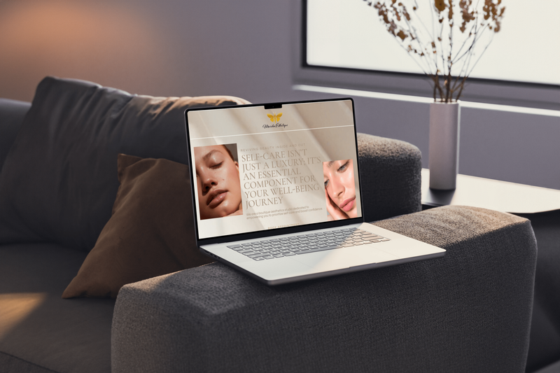 Premium Showit Web Design for Beauty brand