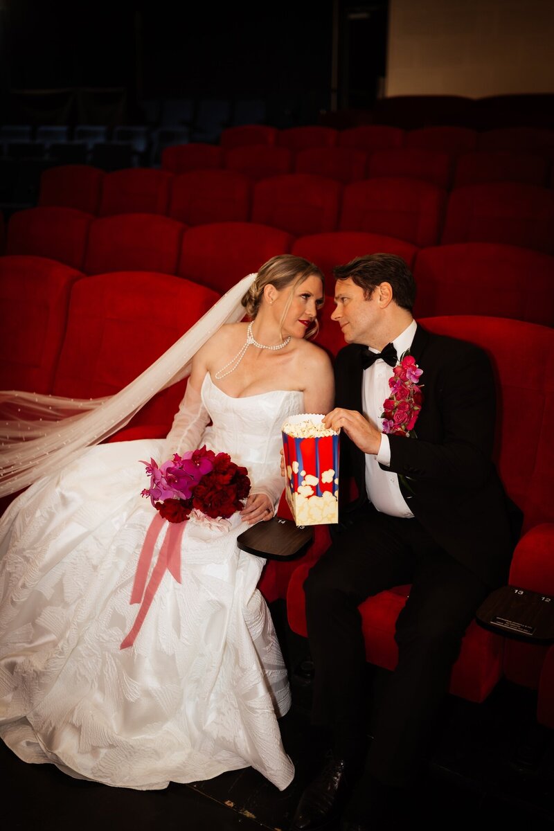 Stylish indoor wedding at creative Auckland space