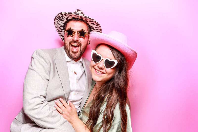 pink wedding backdrop photo booth