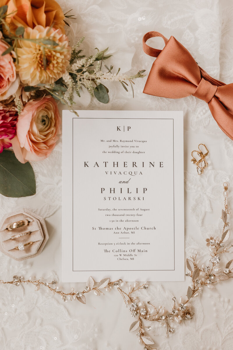 1-Katie & Phillip - Detroit Wedding Photographer - Mariah Kasten Photo