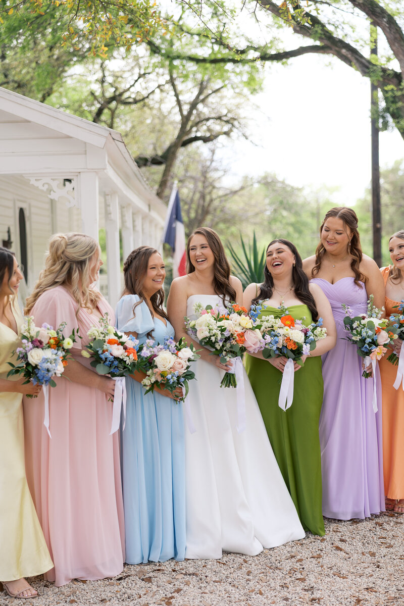 pastel-bridesmaid-dresses-texas-wedding