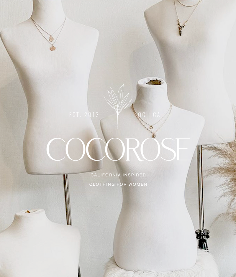 CocoRose Boutique Brand Design