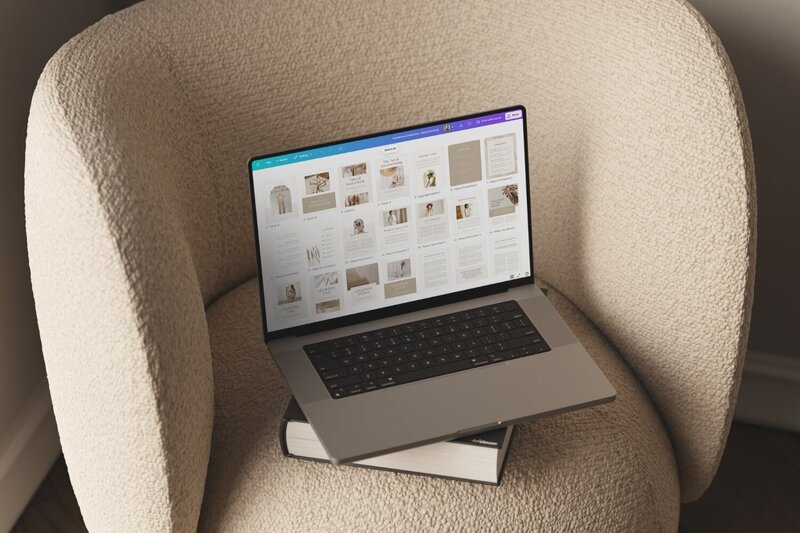 Image of an open laptop sitting
