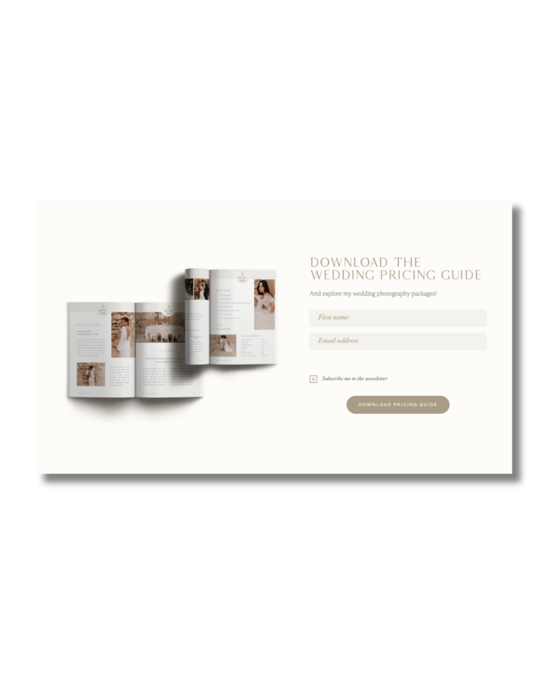 Elegant Flodesk signup forms Olive Oak 1