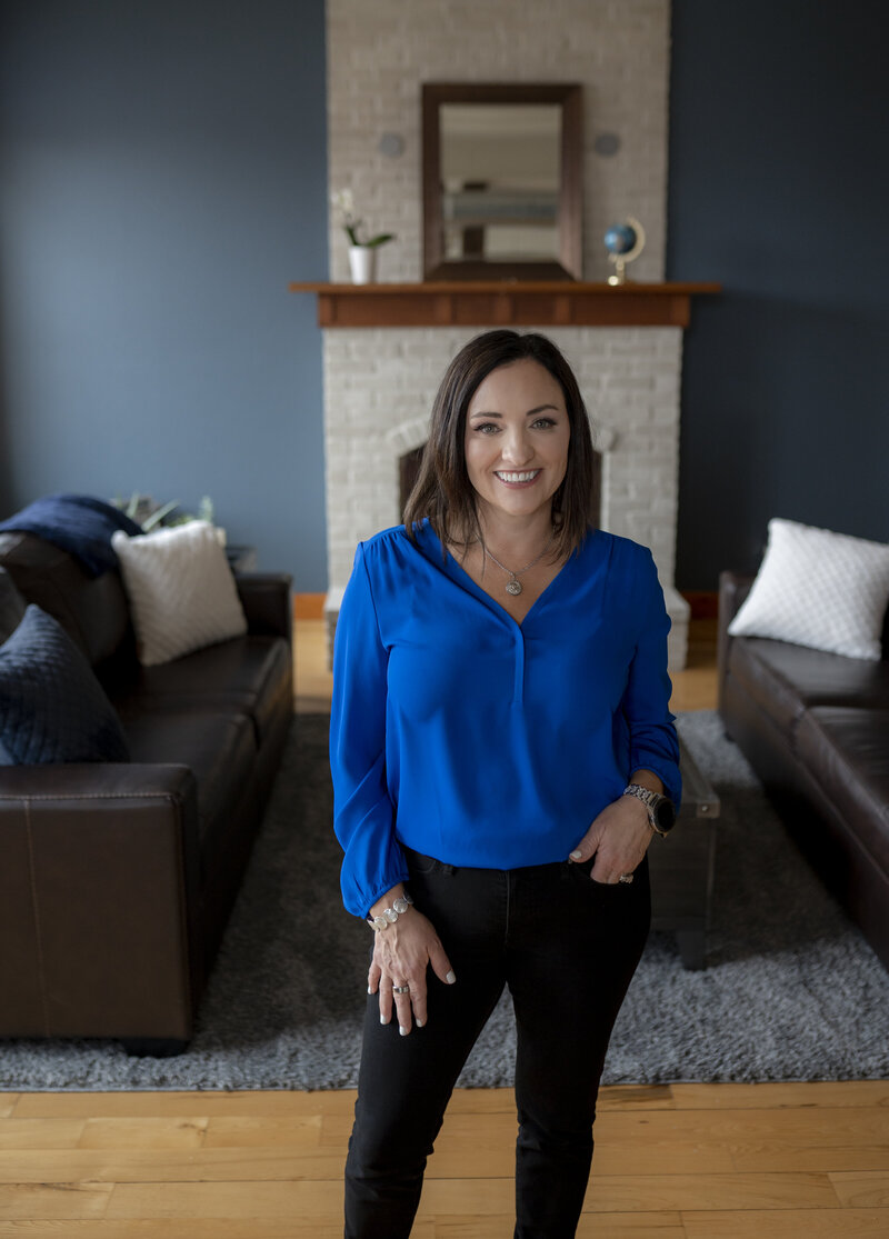 laurafloodblue fireplace