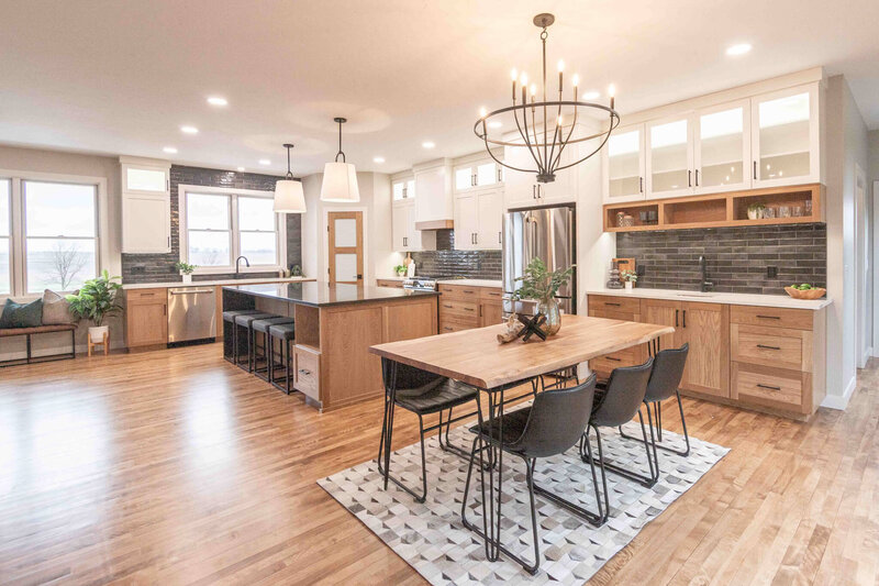 valley view interior design for dining