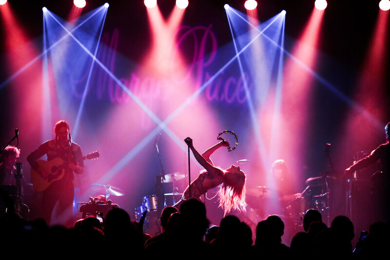 Light Shifter Studios captures a image of Margo Price at the Orange Peel in Asheville. 