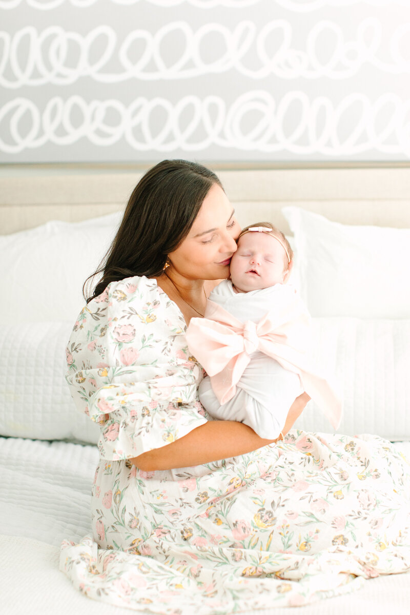 In home kent island maryland newborn session