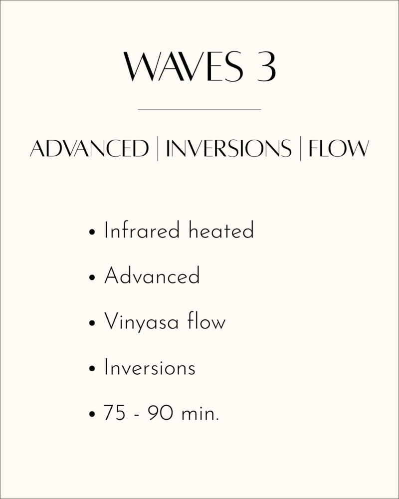 Waves Yoga Waves 3 Class Description