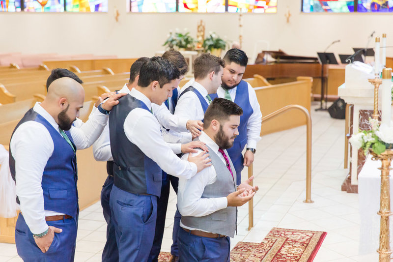 dusty-blue-navy-romantic-holy-family-church-steubenville-ohio-wedding-16