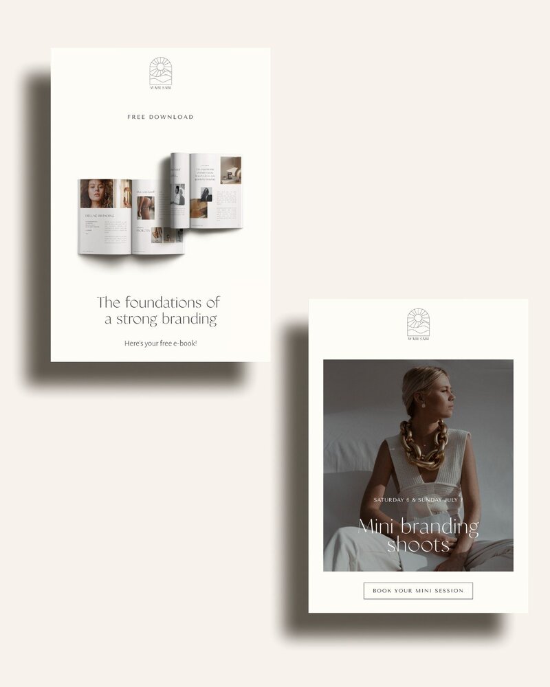 Minimal Flodesk templates Wabi Sabi 10