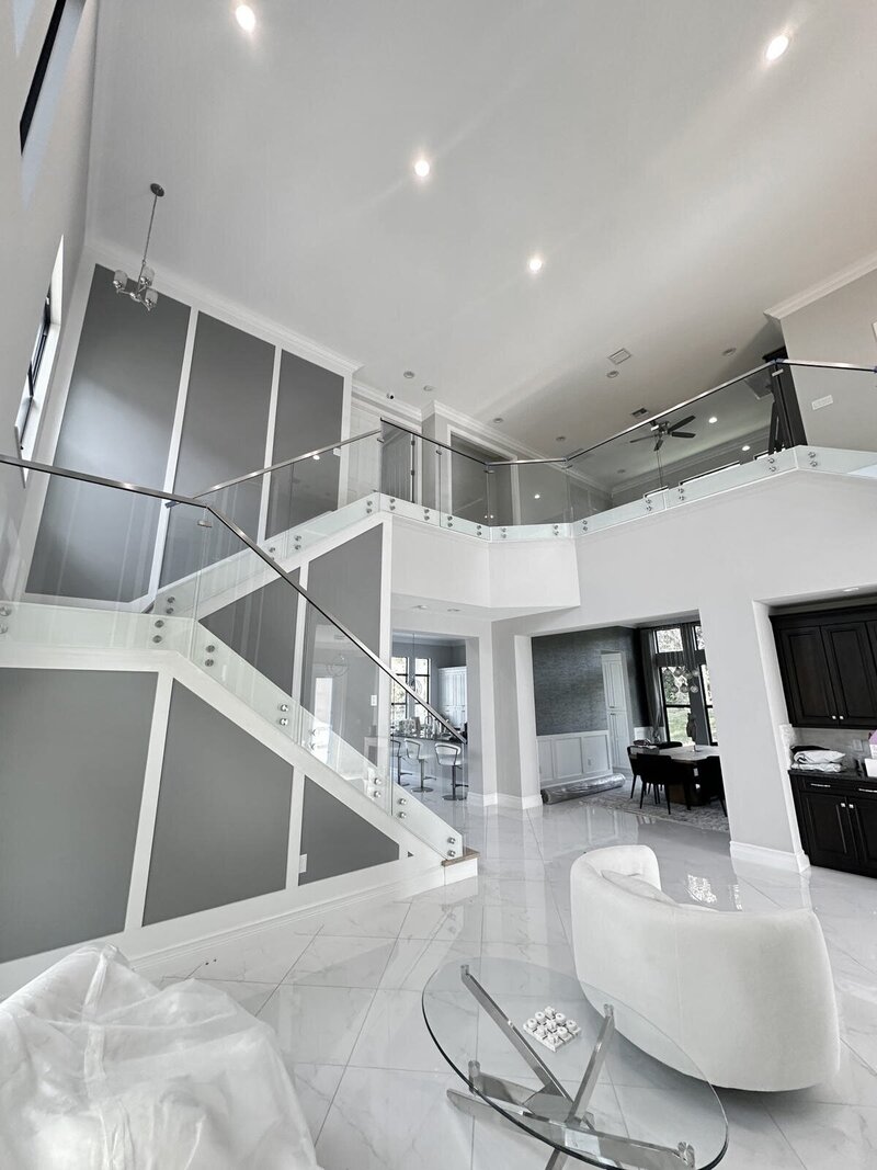 Modern Glass & Aluminum Railings in Boca Raton, South Florida