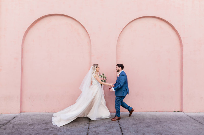 Intimate wedding at The Olde Pink House by Apt. B Photography