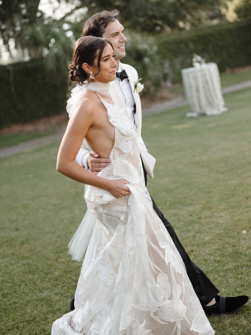 Luxury wedding. South Carolina wedding planner. Charleston wedding planner. Fashion forward wedding. Influencer wedding style. 