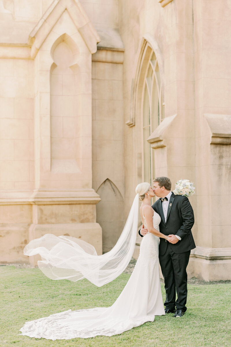 couple celebrating after wedding ceremony