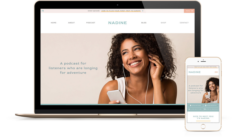 Showit Website Templates | Viva la Violet | Simone