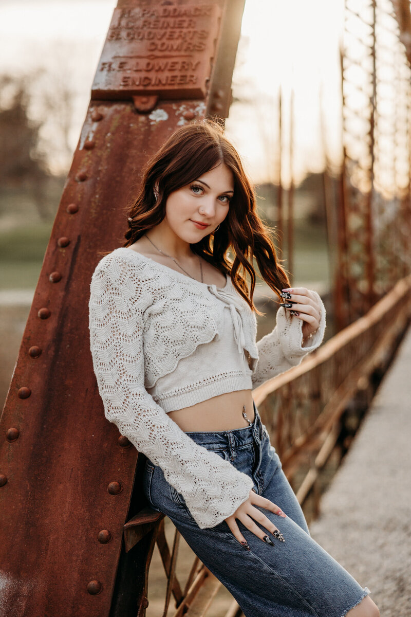 Sunset senior photos