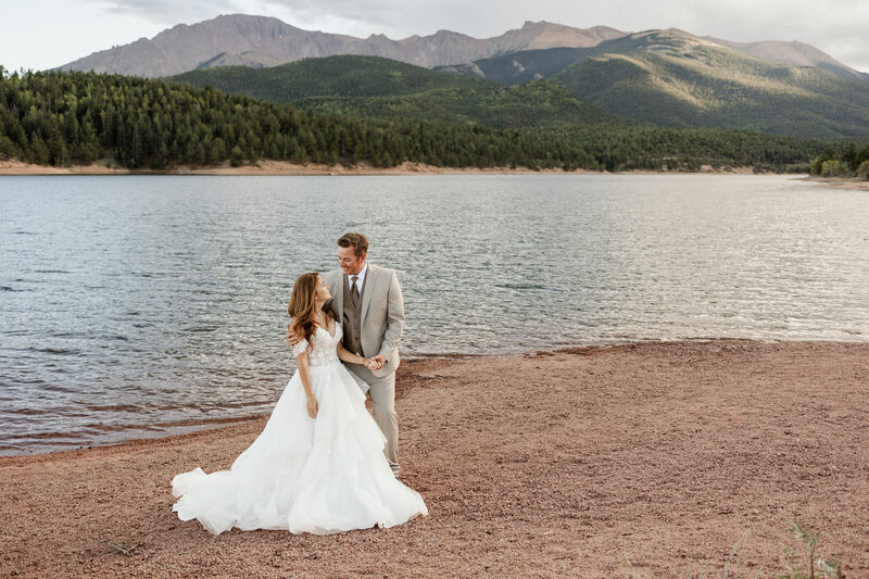 San Juan Mountains Colorado Elopement Happy