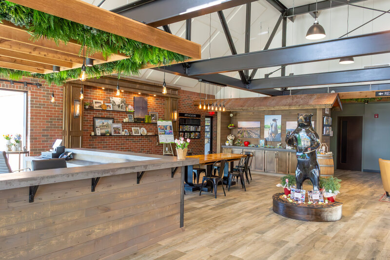Gorges State Park Visitors' Center built by Cooper Construction