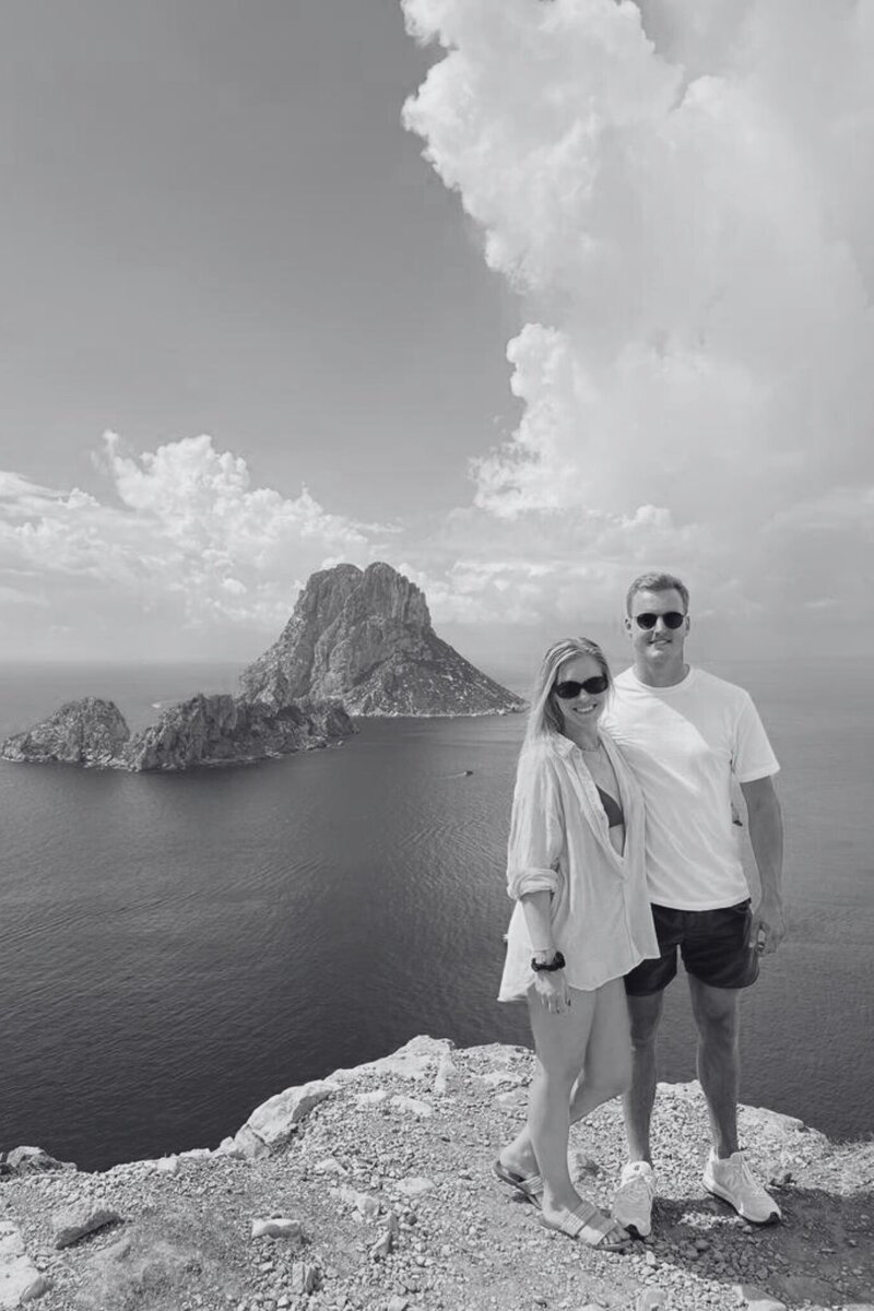 vrouw en man op ibiza