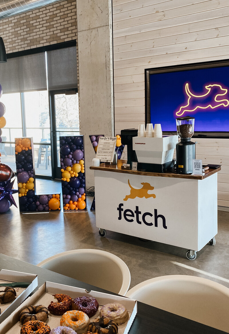 fetch coffee catering event