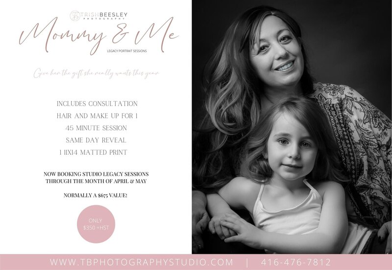 Add Template Postcard-Mommy & Me (8 × 5.5 in)