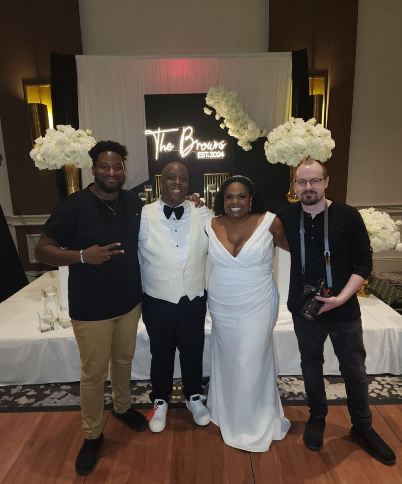 Wedding Couple Selfie - Baltimore wedding photography