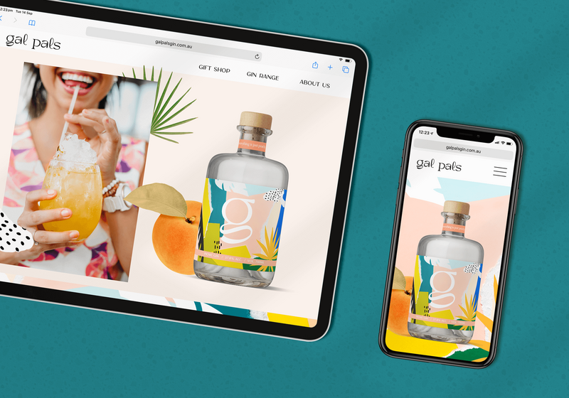 Amazing Colourful Website and UX Design by Crystal Oliver